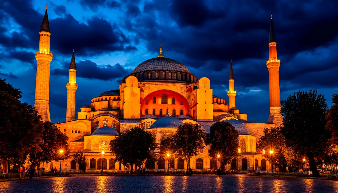 Ayasofya geceleri