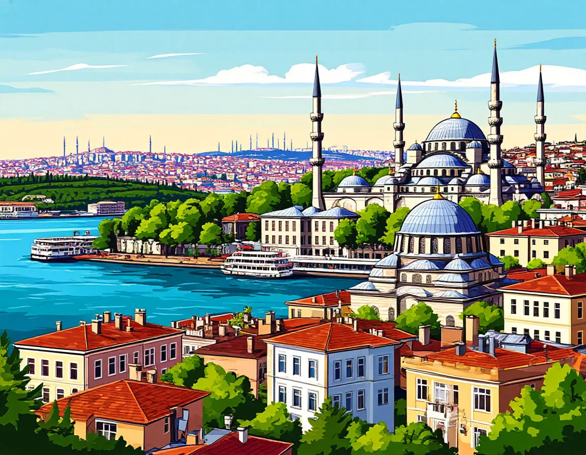 İstanbul illüstrasyonu